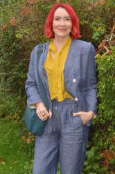 Lintico Linen Trouser Suit + Style With a Smile Link Up